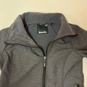 Bench Full Zip Form Fitting Grey Spring Jacket - 6-8
